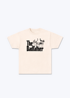 The Dadfather Regular Shirt - Beige Front (Designed)