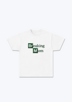 Breaking Mom Regular Shirt - White Front (Designed)