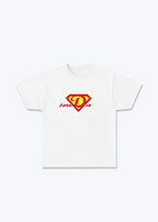 Super Dad Regular Shirt - White Front (Designed)