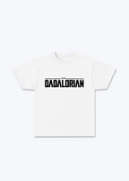 Dadalorian Regular Shirt - White Front (Designed)