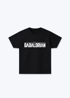 Dadalorian Regular Shirt - Black Front (Designed)