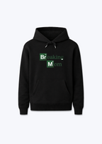 Breaking Mom Regular Hoodie - Black Front (Designed)
