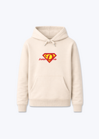 Regular Hoodie - Beige Front (Designed)