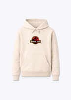Jurassic Dad Regular Hoodie - Beige Front (Designed)
