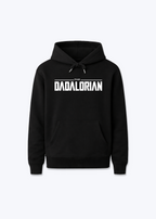The Dadalorian Regular Hoodie - Black Front (Designed)