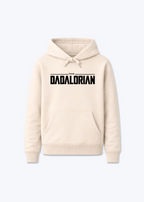 The Dadalorian Regular Hoodie - Beige Front (Designed)