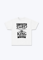 King of Dad Regular Shirt - White Front (Designed)