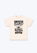 King of Dad Regular Shirt - Beige Front (Designed)