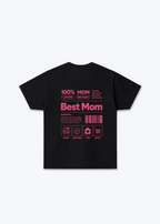 Best mom  Regular Shirt - Black Back (Designed)