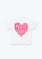 Proud Mama Club Regular Shirt - White Back (Designed)