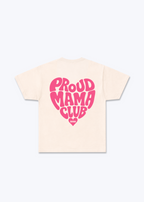 Proud Mama Club Regular Shirt - Beige Back (Designed)