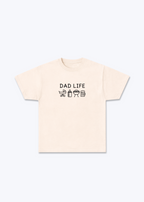 DAD LIFE Regular Shirt - Beige Front (Designed)