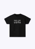 DAD LIFE Regular Shirt - Black Front (Designed)