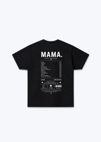 Mom 100% Regular Shirt - Black Back (Designed)